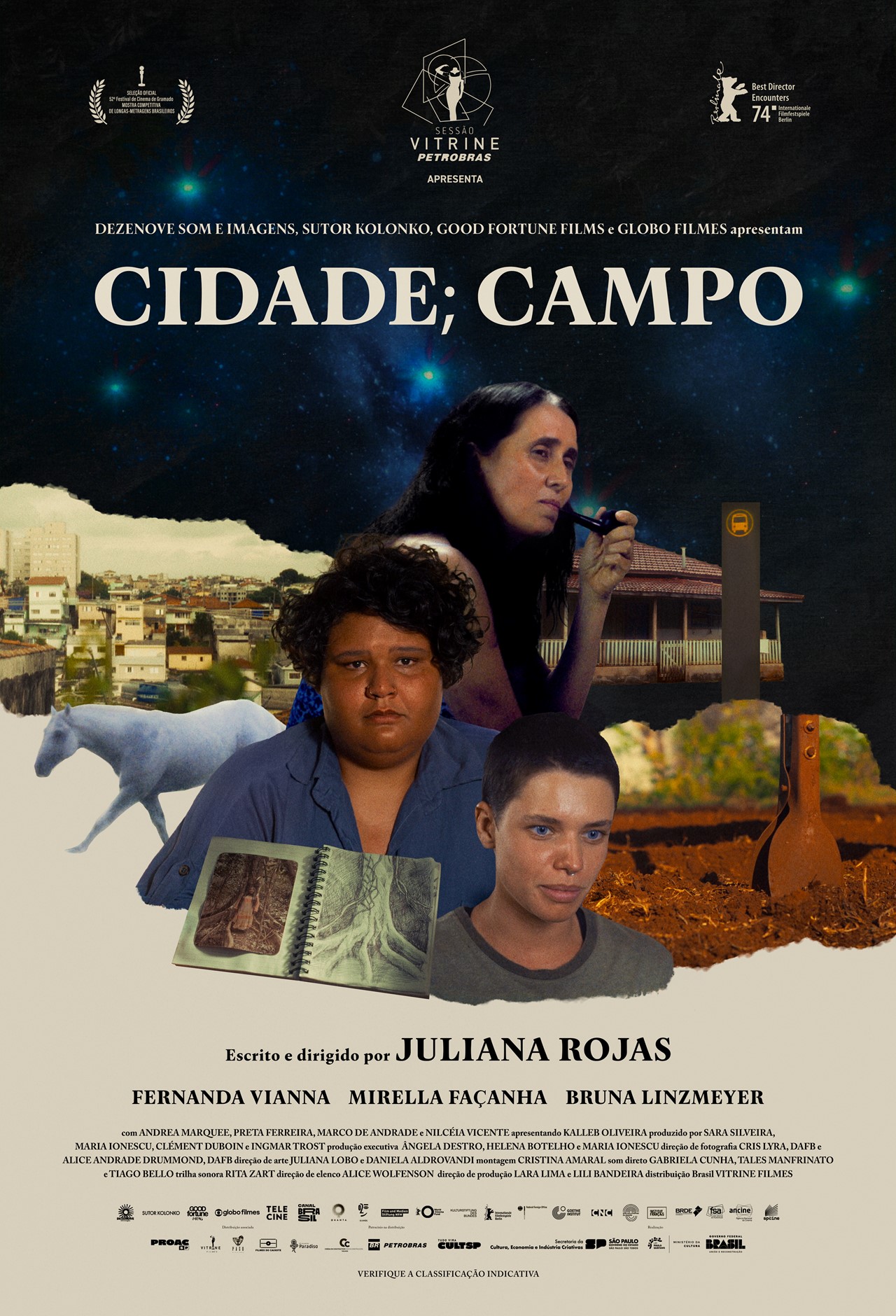 CIDADE; CAMPO + debate com Juliana Lobo, Juliana Rojas e Cristina Amaral.